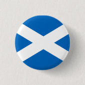 Schottland-Flagge Button (Vorderseite)