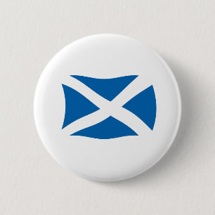 Schottland-Flagge-Button Button