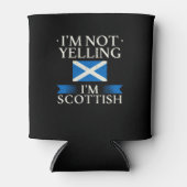 Schottland-Flagge Dosenkühler (Vorderseite)