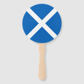 Schottland-Flagge Fächer (Rückseite)