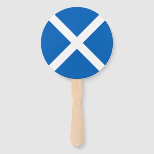 Schottland-Flagge Fächer (Vorderseite)