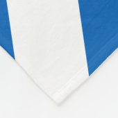 Schottland-Flagge Fleecedecke (Ecke)