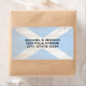 Schottland-Flagge für Altholzkörner (Insitu)