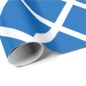 Schottland-Flagge Geschenkpapier (Rolleneckpunkt)