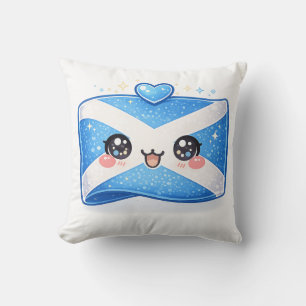 Schottland-Flagge Kawaii-Kissen Kissen