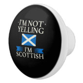 Schottland-Flagge Keramikknauf (Rechts)