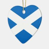 Schottland-Flagge Keramikornament (Links)