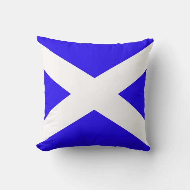 Schottland-Flagge Kissen (Vorderseite)