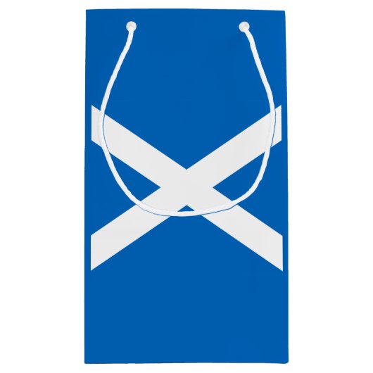 Schottland-Flagge Kleine Geschenktüte (Rückseite)