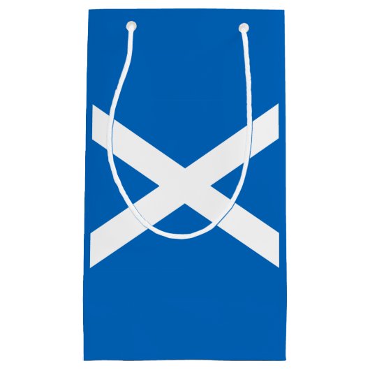 Schottland-Flagge Kleine Geschenktüte (Vorderseite)