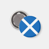 Schottland-Flagge Magnet (Vorderseite/Rückseite)