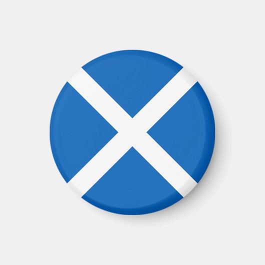 Schottland-Flagge Magnet (Vorne)