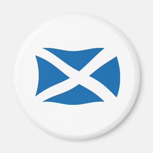 Schottland-Flagge-Magnet Magnet (Vorne)