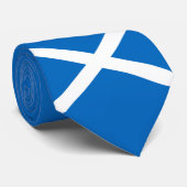 Schottland-Flagge Neck Tie Krawatte (Gerollt)