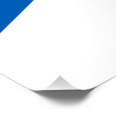 Schottland-Flagge Poster (Ecke)