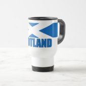 Schottland-Flagge Reisebecher (VorderseiteRechts)