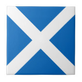 Schottland-Flagge - schottische Flaggen-Andenken Fliese (Vorderseite)