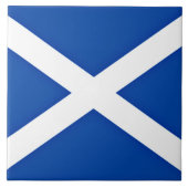 Schottland - Flagge Schottlands Fliese (Vorderseite)