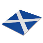 Schottland - Flagge Schottlands Fliese (Seite)