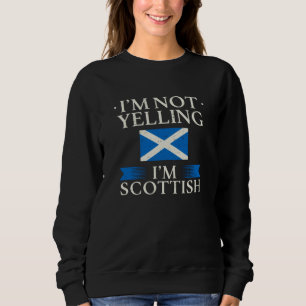 Schottland-Flagge Sweatshirt