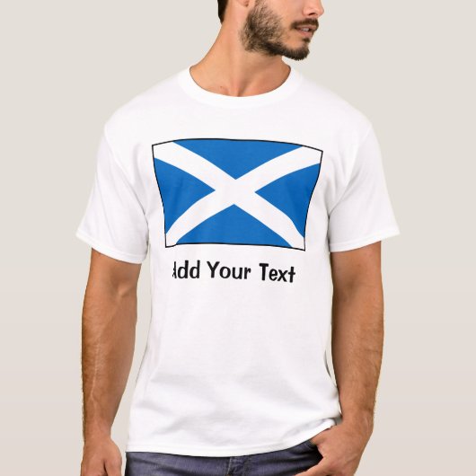 Schottland-Flagge T-Shirt (Vorderseite)