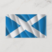 SCHOTTLAND-FLAGGE VISITENKARTE (Rückseite)