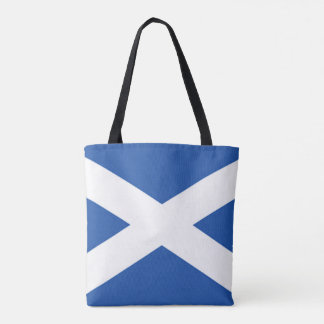 Schottland-Flaggen-blaues Weiß Tasche