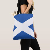 Schottland-Flaggen-blaues Weiß Tasche (Von Nahem)