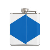 Schottland-Flaggen-Entwurf Flachmann (Rückseite)