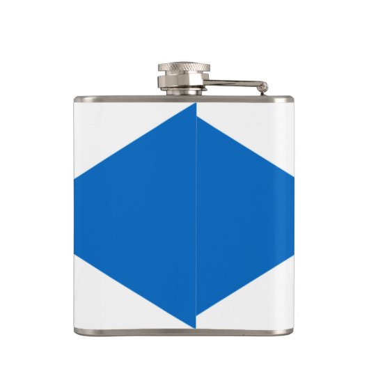 Schottland-Flaggen-Entwurf Flachmann (Rückseite)