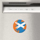 Schottland-Flaggenkarte Magnet (In Situ (Geschirrspüler))