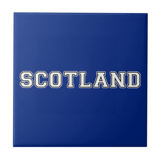 Schottland Fliese (Vorderseite)
