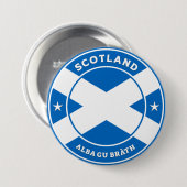 Schottland Forever Button (Vorne & Hinten)