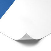 Schottland Forever Lion Rampant Flag Poster (Ecke)