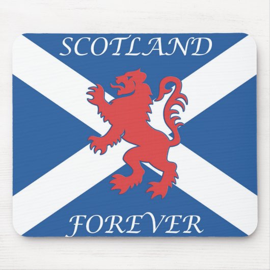 Schottland Forever Lion Rampant Mousepad (Vorne)