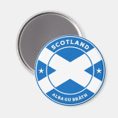 Schottland Forever Magnet (Vorderseite/Rückseite)