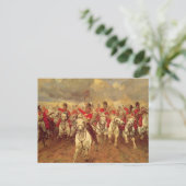 Schottland Forever Postkarte (Stehend Vorderseite)