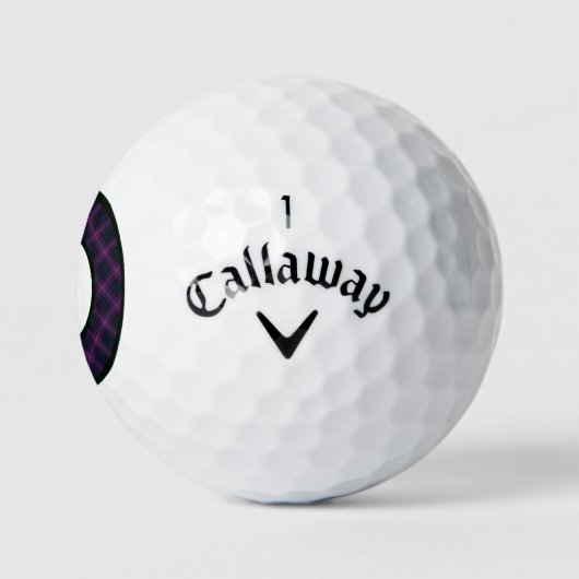 Schottland Forever Tartan Clan Karierte Golfballs Golfball (Logo)