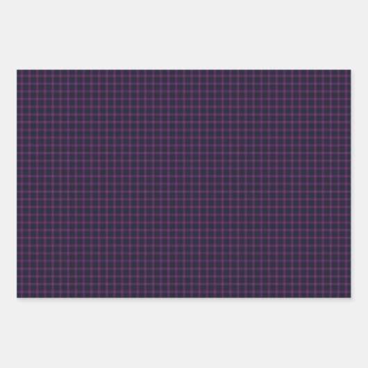Schottland Forever tartan karierte Musterfamilie Geschenkpapier Set (Vorderseite 3)