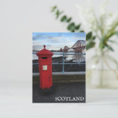 Schottland - Forth Rail Bridge Postkarte (Stehend Vorderseite)