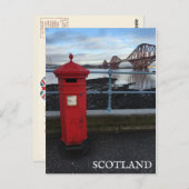 Schottland - Forth Rail Bridge Postkarte (Vorne/Hinten)