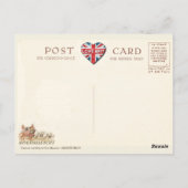 Schottland - Forth Rail Bridge Postkarte (Rückseite)