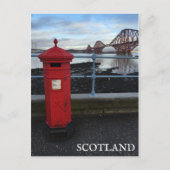 Schottland - Forth Rail Bridge Postkarte (Vorderseite)