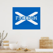 Schottland Freiheit Poster (Küche)