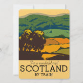 Schottland "Für eine wunderbare Reise!" (Rückseite)