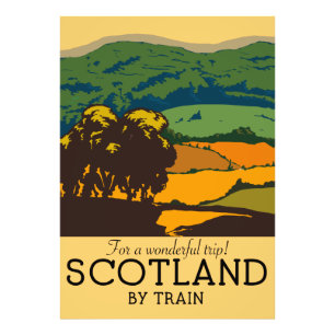 Schottland "Für eine wunderbare Reise!" Fotodruck