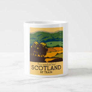 Schottland "Für eine wundervolle Reise!" Jumbo-Tasse