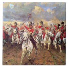 Schottland für immer (Kavalleriebeamte) (Militär) Fliese