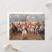 Schottland für immer (Kavalleriebeamte) (Militär) Karte (Vorderseite/Rückseite Beispiel)