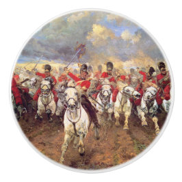 Schottland für immer (Kavalleriebeamte) (Militär) Keramikknauf